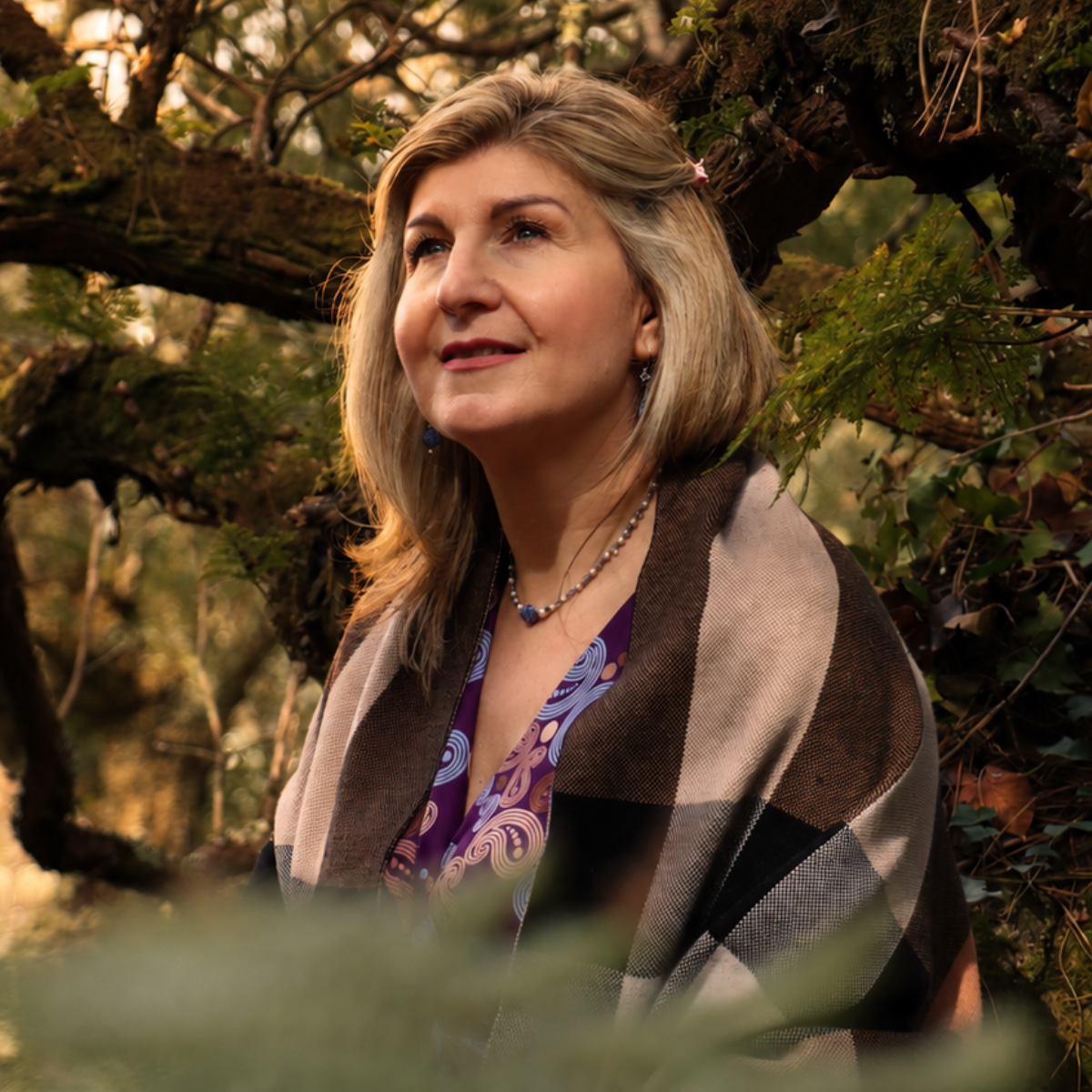 Elena Lisnic in nature